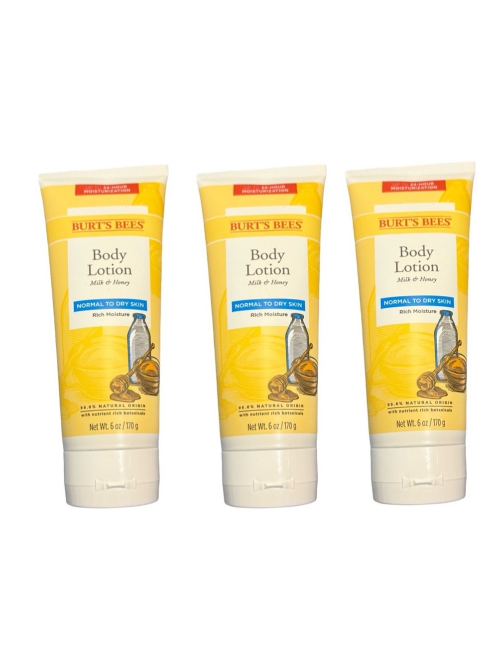 3 Burt Bee Milk and Honey Body Lotion